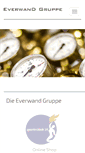 Mobile Screenshot of everwand.de